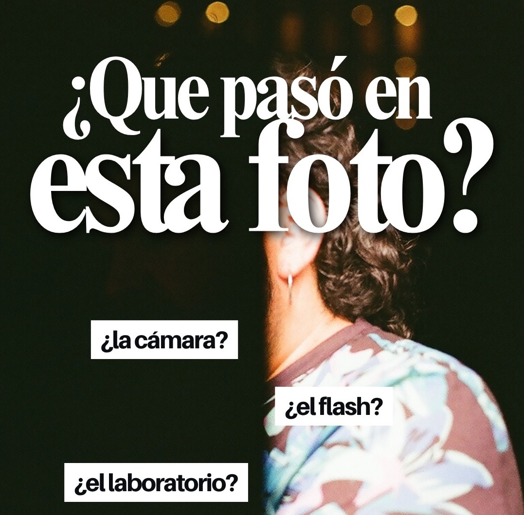 ¿Qué pasó en esta fotografía?